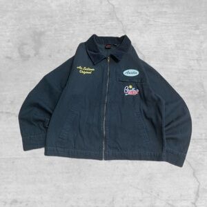 Men's Stranger Things Bradley's Workwear Jacket - Black/Blue